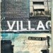 Hurricane Sandy Relief - Village Garage No. 1 - matted 6" x 8" original New York City mixed media painting on paper