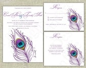 SALE 10% OFF - DIY Printable Sophia Wedding Invitation Suite in Download Digital File