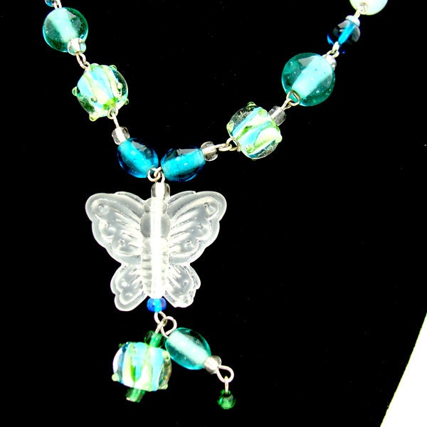 butterfly choker necklace