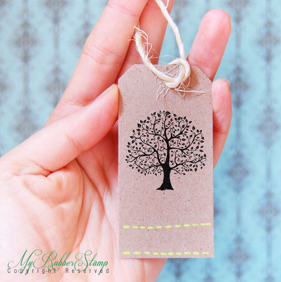 Tree Stamp. Craft Stamp C125