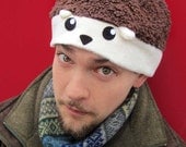cute hedgehog Fleece Hat Anime Manga Cosplay Rave Skiing Snowboarding Video Game