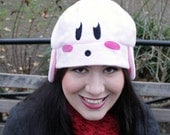 Kirby Sitty on your head fleece hat