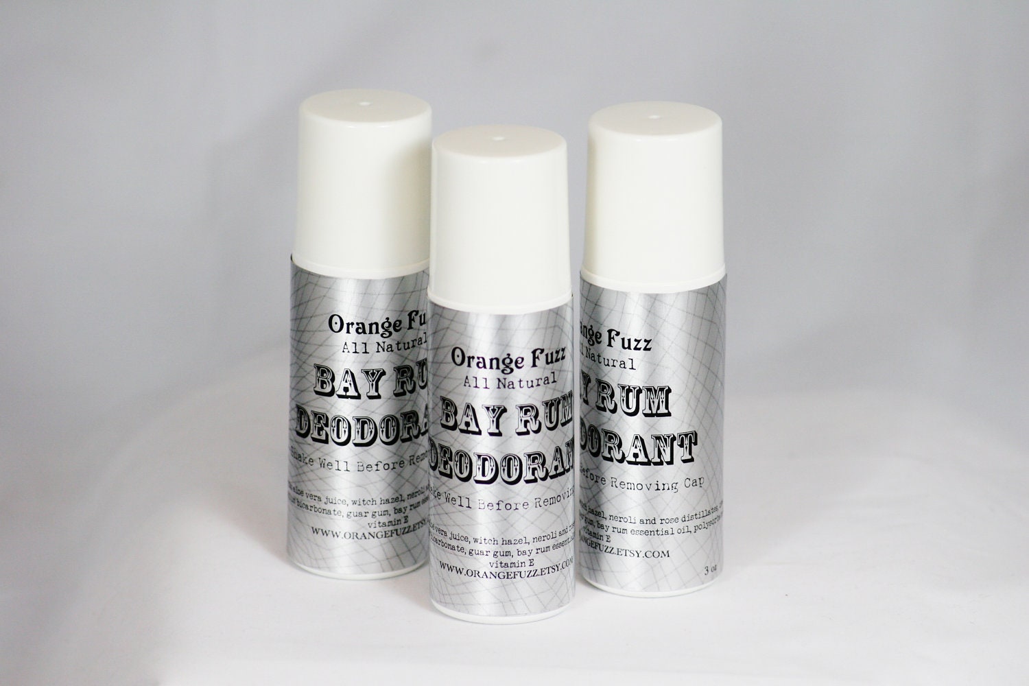 Bay Rum Natural Roll-On Deodorant