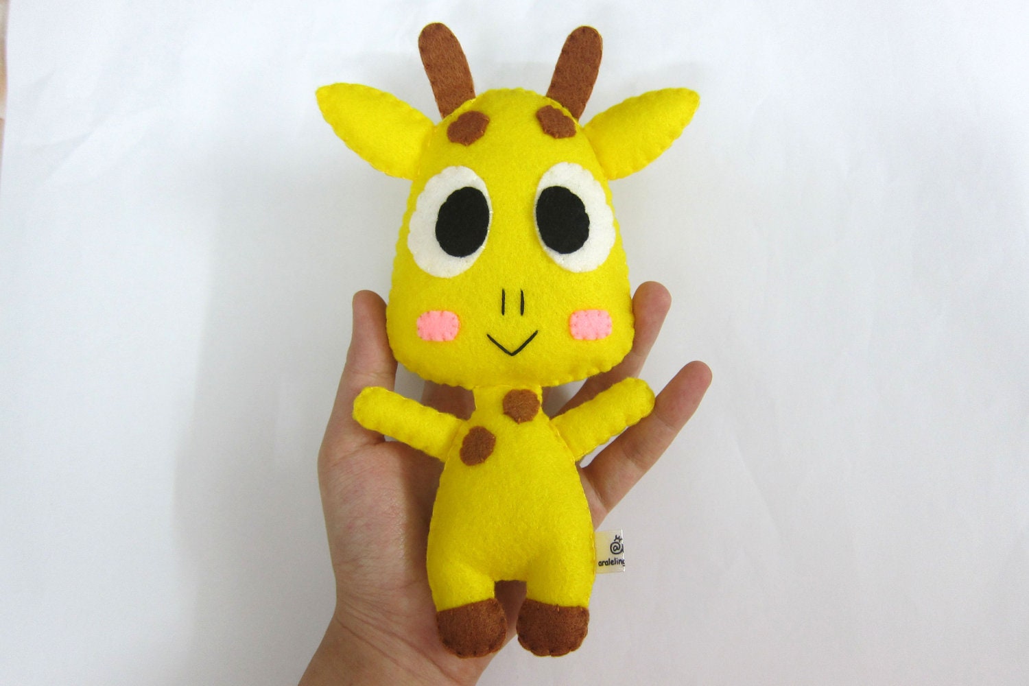 Cute Palm Size Plush Giraffe - Melman