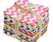 Small Chevron Fat Quarter Bundle by Riley Blake Designs - 24 Chevron Fat Quarters (FQ-340-24)