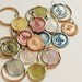 GRADUATION Gift PERSONALIZED initial key Chain / Wax Seal / a b c d e f g h i j k l m n o p r s t u v w