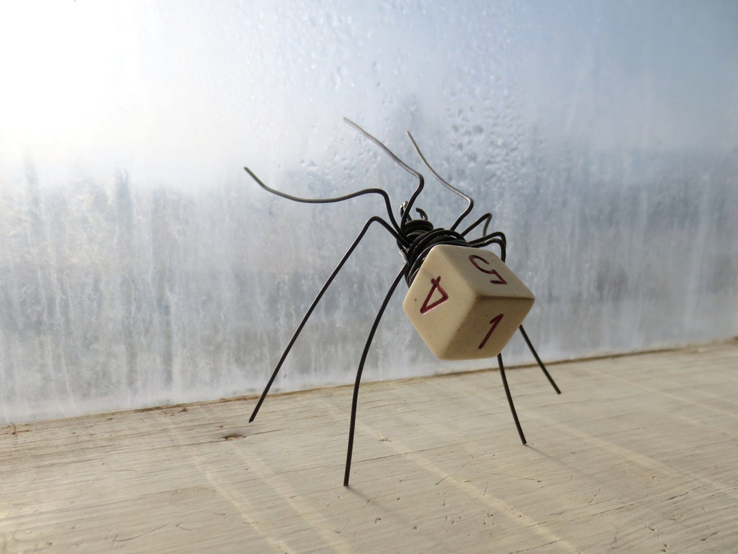 Off White Square Dungeons and Dragons Dice Spider Is The Perfect Gaming "Pet"