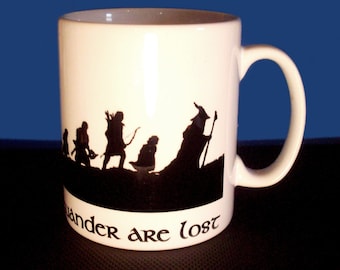 Fellowship of the Ring Quote coffee mug
