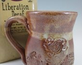 Copper & Gold Stoneware Mug