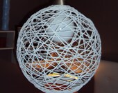 Beautiful Eco-Friendly White Hemp Lantern