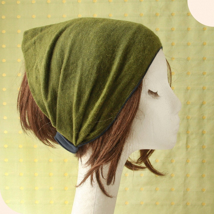 Wool Headband - Winter hat - Wool hat - Ear warmer Green tea/ teal