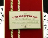 Christmas Card   Handmade   Christmas in the Heart