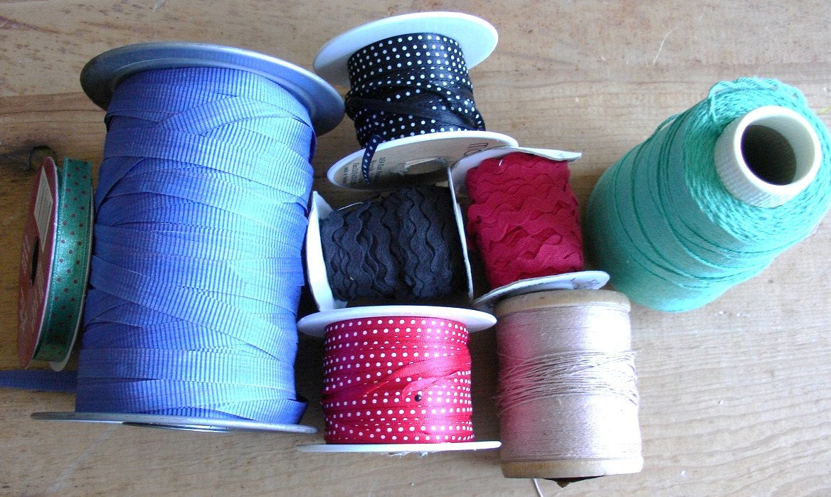 Ribbon, String, Cord, Thread, Rick Rack, Cotton