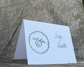 Wedding Place Name Cards Choose Your Own Design 25 pieces