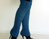 knit leg warmers Women Accessories Legwear Winter very long Winter Accessories