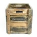 Wood Crate Wooden Box Table Furniture Storage with Two Toned Finish
