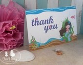 Blue Lagoon...Customized Mermaid Thank You Notes Il_170x135