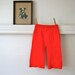 LAST CALL...sale // vintage baby's knit pants - "Red Chili" sweater pants / 12-18m (low domestic shipping)
