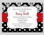Damask Bridal Shower invitations Damask Baby Shower Invitation Il_170x135