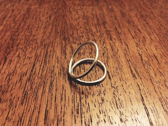 Double Sterling Silver Ring