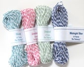 Mini Sampler - Midnight Blue, Seaweed, Strawberry & Ocean (15 yards of each)