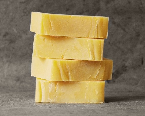 Carrot Soap - All Natural Soap, Handmade Soap, Cold Process Soap, Unscented Soap, Vegan Soap