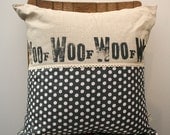Woof Woof Cushion
