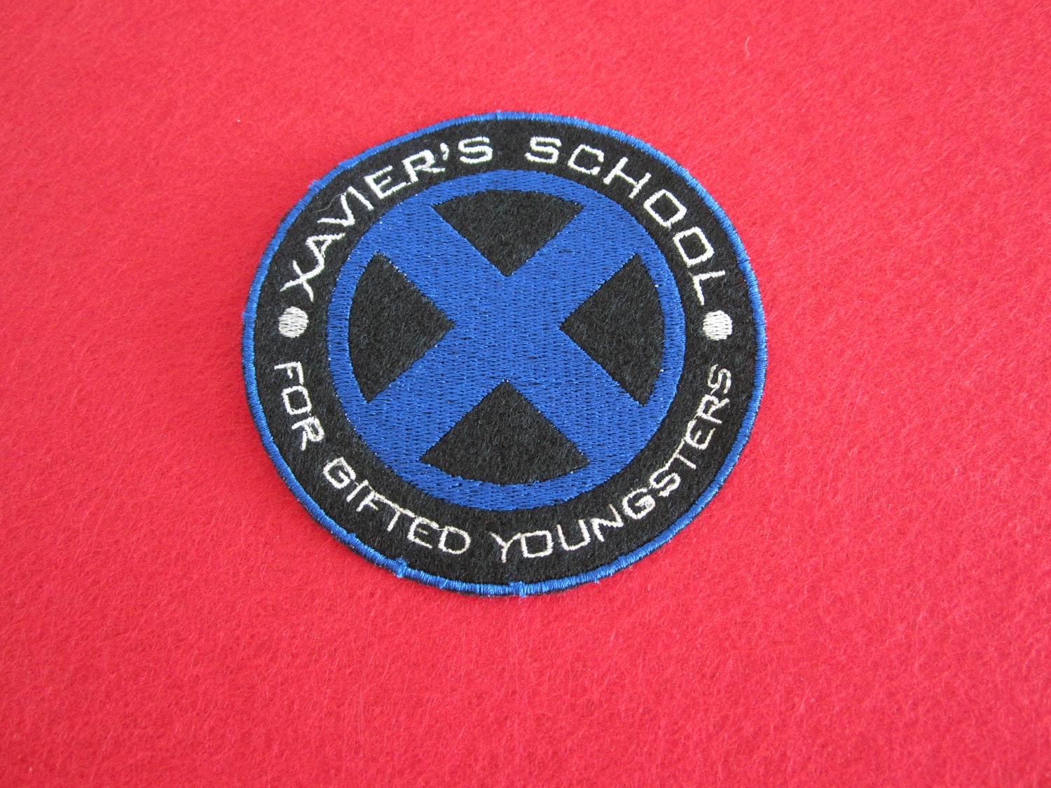 X men Xavier's school patch