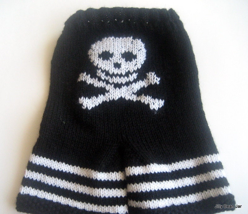 Wool Jolly Roger longies - pricing for medium