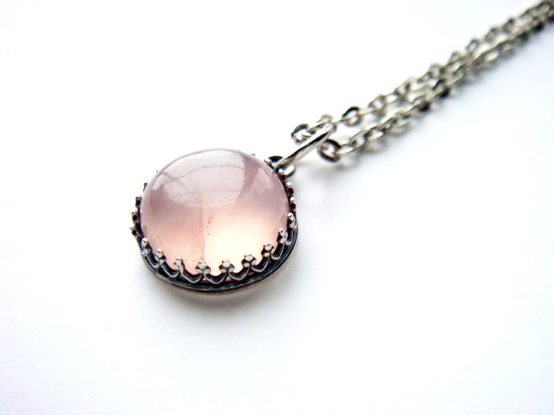 Natural Rose Quartz Necklace