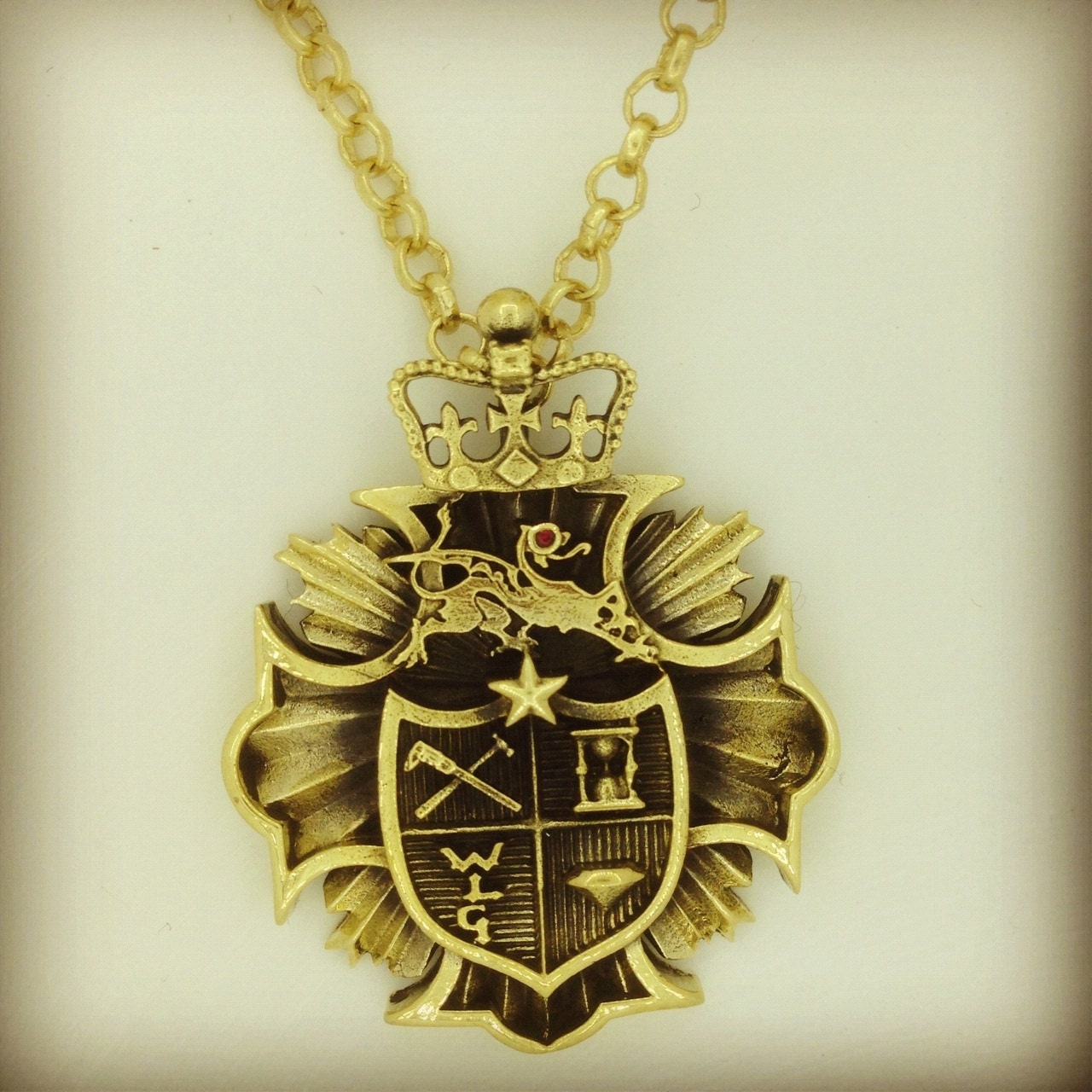 Gift Voucher Medallion with Ruby