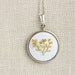 Braille jewelry - Beaded embroidered word - Customizable necklace - your name / peace / faith / hope / smile / love