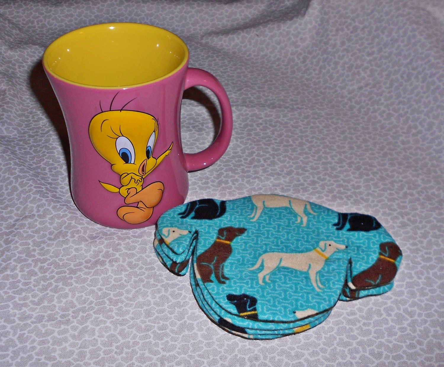 Fabric Doggy Coasters