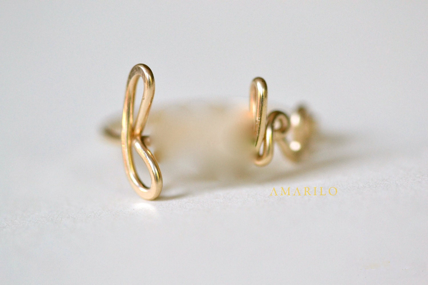 MATURE listing F Ring by itself