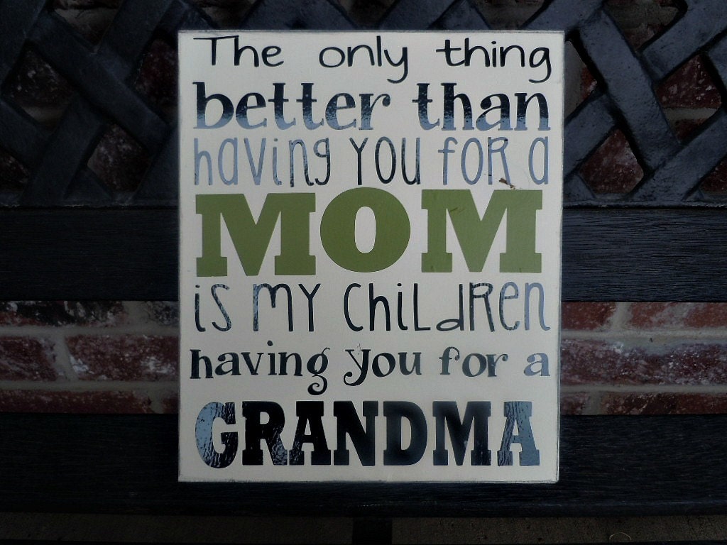 Mothers day wood sign
