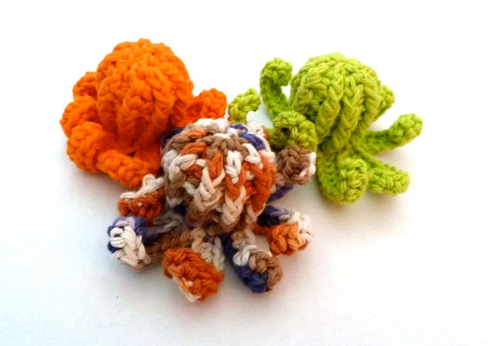 Dog Squeaker Octopuses - Tiny Dog Toys