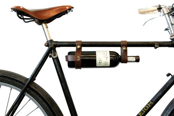 Bicycle Wine Rack (1" frame) Brown