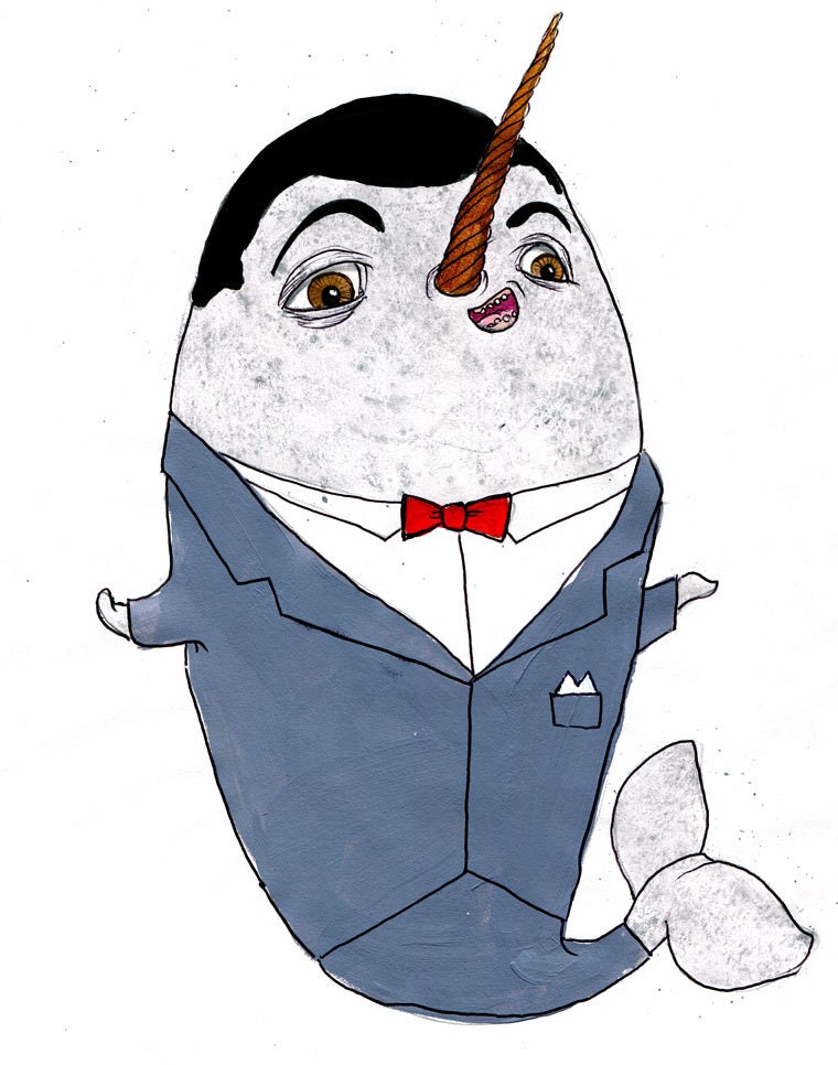 Pee Wee Herman Narwhal