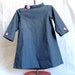 Girls Dress. Formal dress. Gray, Upcycled, 104 cm, Ornamental Roses