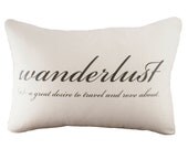 Wanderlust - Cushion Cover - 12x18