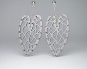 Laser Cut Leaf Earring Set - Organic Cell Series