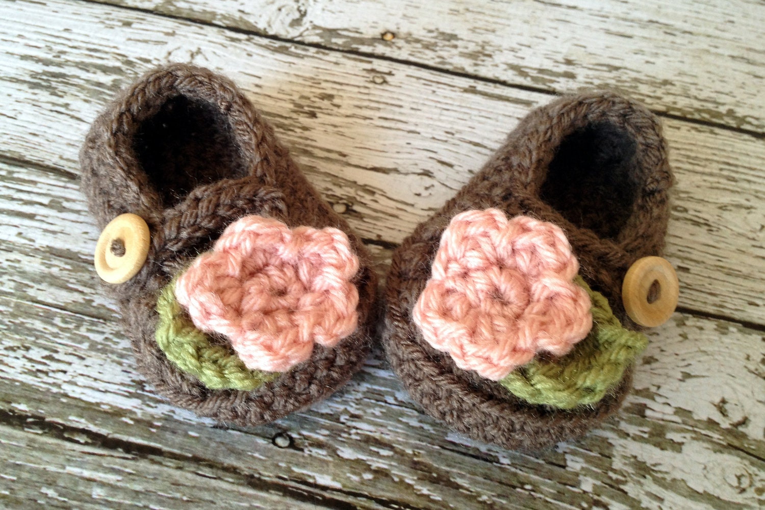 Mary Jane Baby Booties in Taupe, Baby Pink and Olive Green Available in 0 to 24 Months Size- MADE TO ORDER