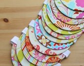 BEST SELLER - Pennant or Scalloped Fabric Bunting/Garland featuring Kumari Garden