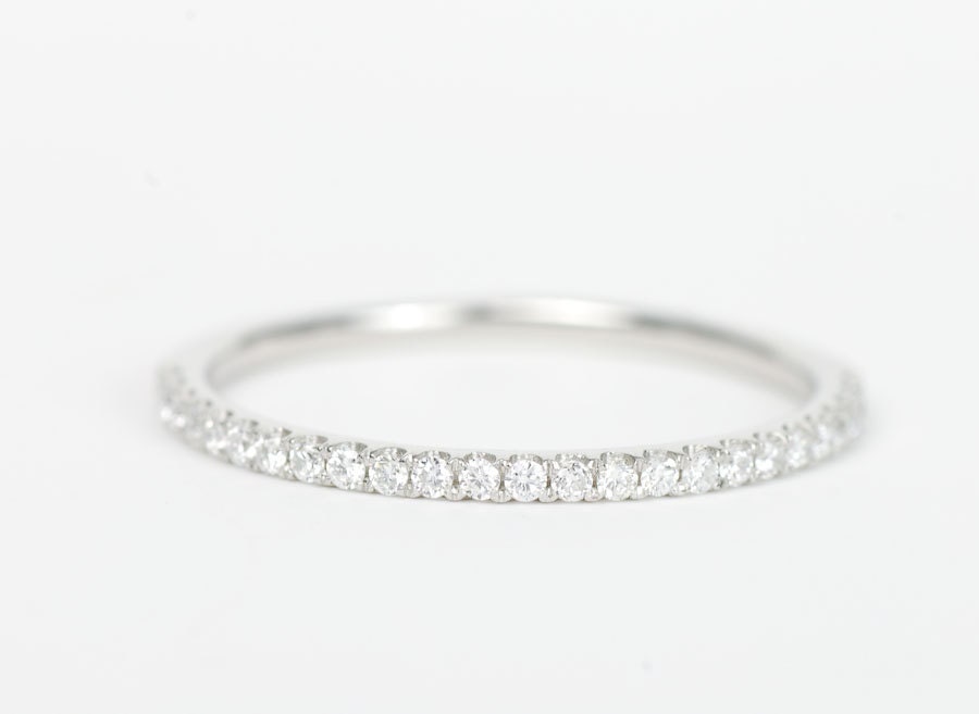 Platinum Diamond Wedding Band -SALE