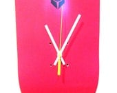 DARK STAR Gamechanger Pro Deck Red Black Skateboard Deck Clock -Ready to Ship-