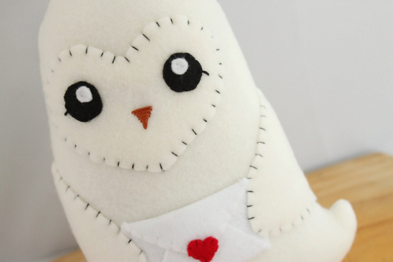 Large Owl Plushie - Hedwig