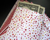 Cash Envelope Budget System Rust Brick Red Yellow Gold Set of 10