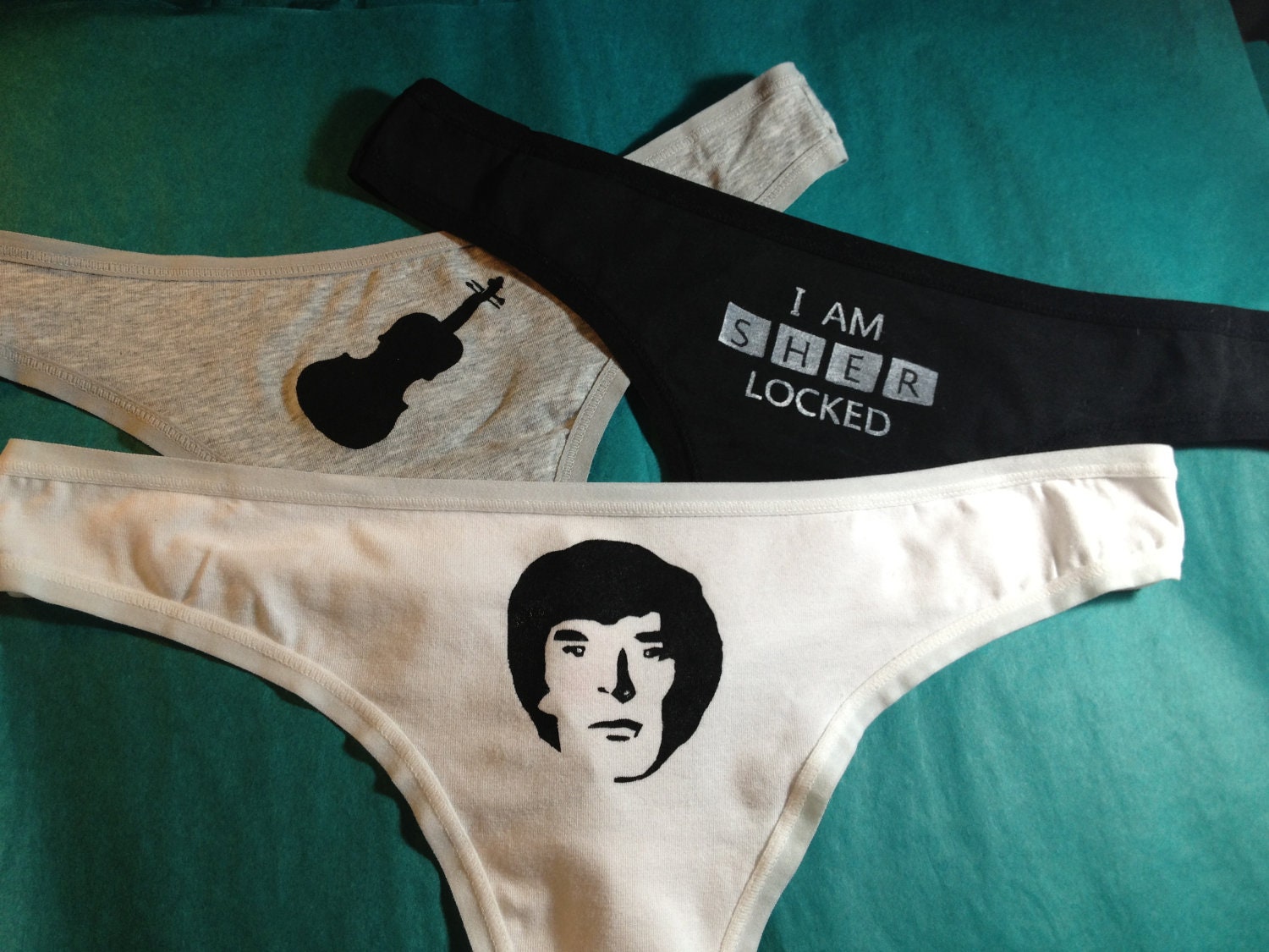 Sherlock Triple Panty Set