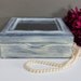 Jewelry box / jewelry holder / jewelry organizer / distressed / wooden / upcycled / shabby chic
