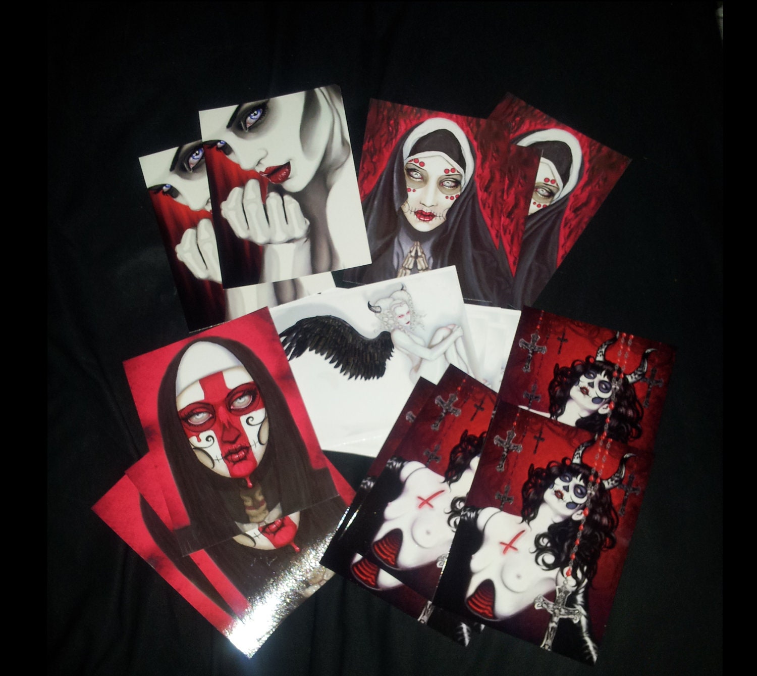 Postcard Art from Shayne of the Dead